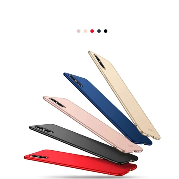MOFI Ultratenký obal Apple iPhone X / XS červený
