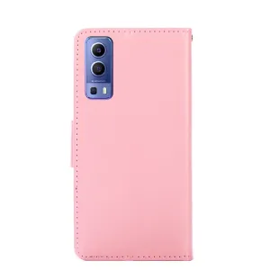FLIP Peňaženkový kryt pre Vivo Y52 5G svetloružový