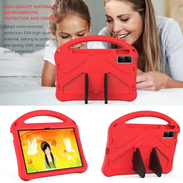 KIDDO Detský obal pre Xiaomi Redmi Pad červený