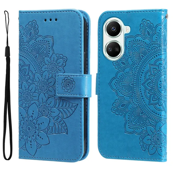 ART MANDALA Peňaženkové puzdro Huawei Nova 10 SE modré