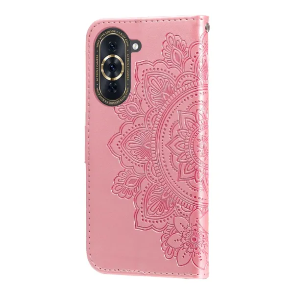 ART MANDALA Peňaženkové puzdro Huawei Nova 10 ružové