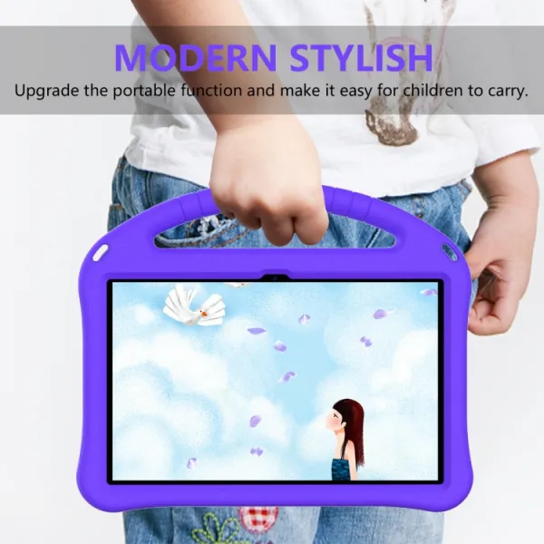 KIDDO Detský obal pre Xiaomi Redmi Pad fialový