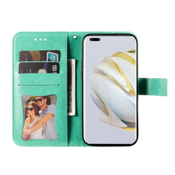 ART MANDALA Peňaženkové puzdro Huawei Nova 10 zelené