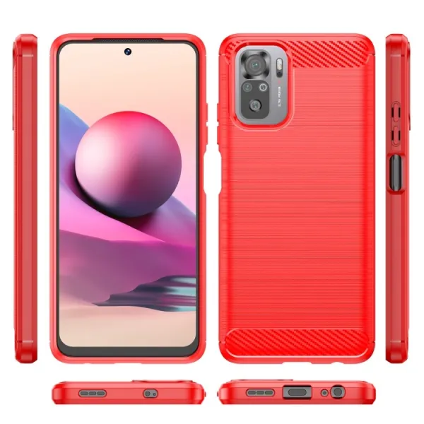 FLEXI TPU Kryt pre Xiaomi Poco M5s červený