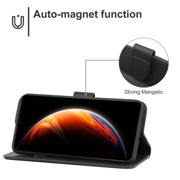 SMOOTH Peňaženkové puzdro pre Infinix Zero X Pro čierne