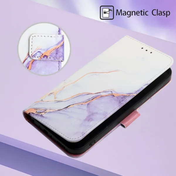 ART MARBLE Peňaženkový kryt Infinix Zero X Pro PURPLE