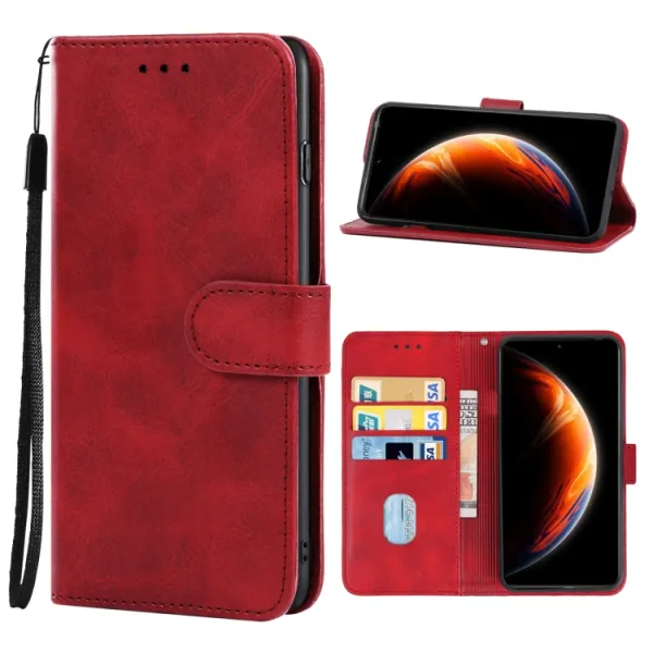 SMOOTH Peňaženkové puzdro pre Infinix Zero X Pro červené