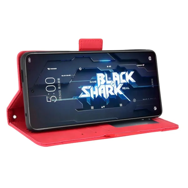 SLOT Peňaženkový obal pre Xiaomi Black Shark 5 červený