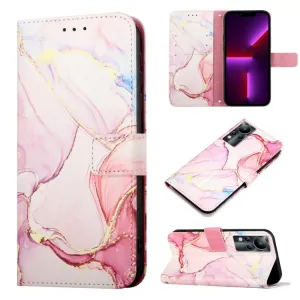 ART MARBLE Peňaženkový kryt Infinix Zero X Pro ROSE GOLD