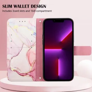 ART MARBLE Peňaženkový kryt Infinix Zero X Pro ROSE GOLD
