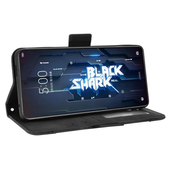 SLOT Peňaženkový obal pre Xiaomi Black Shark 5 čierny