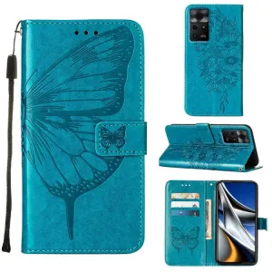 ART BUTTERFLY Peňaženkový kryt Infinix Zero X Pro modrý