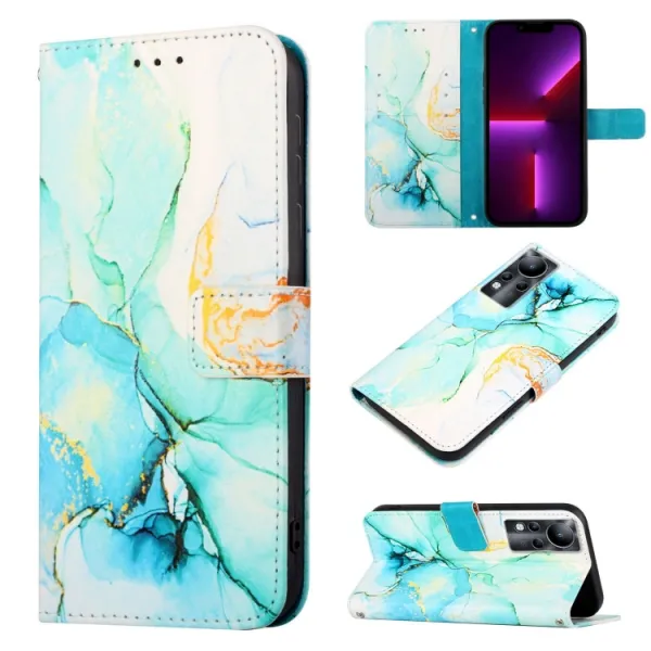 ART MARBLE Peňaženkový kryt Infinix Zero X Pro GREEN