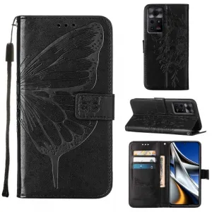 ART BUTTERFLY Peňaženkový kryt Infinix Zero X Pro čierny