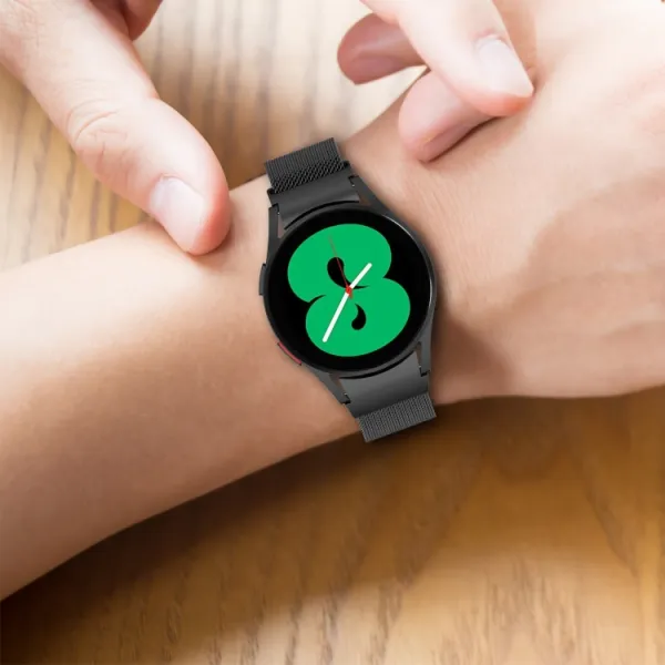 MILANESE Kovový remienok Samsung Galaxy Watch 5 (40mm / 44mm) 5 Pro 45mm ružový