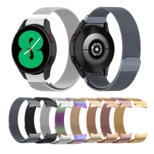 MILANESE Kovový remienok Samsung Galaxy Watch 5 (40mm / 44mm) 5 Pro 45mm ružový