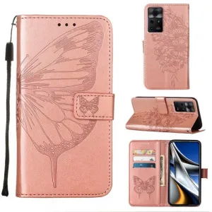 ART BUTTERFLY Peňaženkový kryt Infinix Zero X Pro ružový