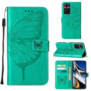 ART BUTTERFLY Peňaženkový kryt Infinix Zero X Pro zelený