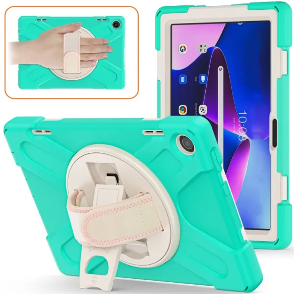 SOLID Odolný kryt pre Lenovo Tab M10 3. generácia (TB328FU / TB328XU) mentolový