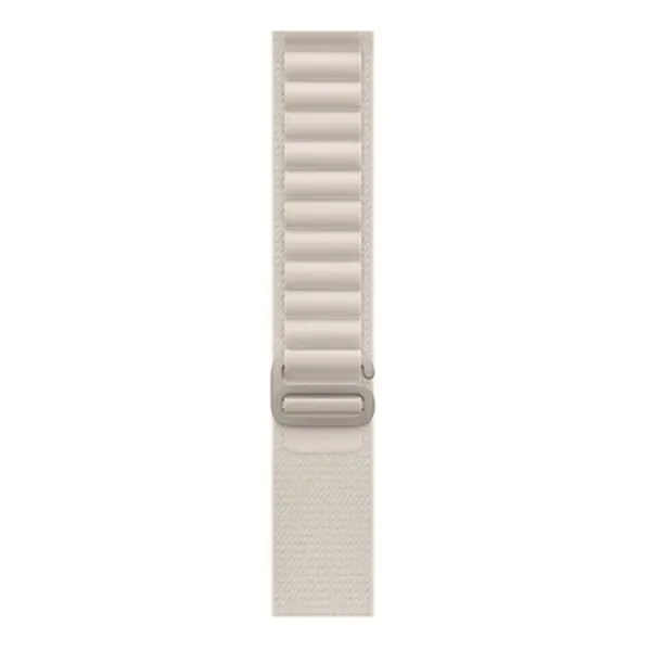 NYLON Remienok pre Samsung Galaxy Watch 5 (40mm / 44mm) 5 Pro 45mm biely