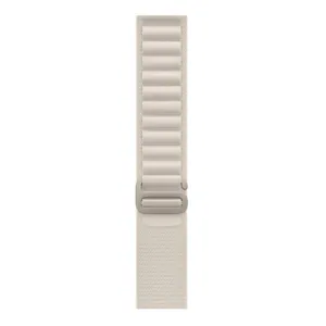 NYLON Remienok pre Samsung Galaxy Watch 5 (40mm / 44mm) 5 Pro 45mm biely