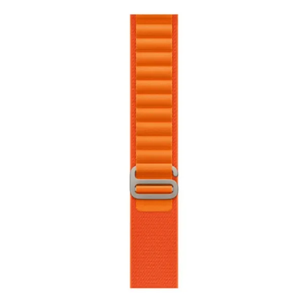NYLON Remienok pre Samsung Galaxy Watch 5 (40mm / 44mm) 5 Pro 45mm oranžový