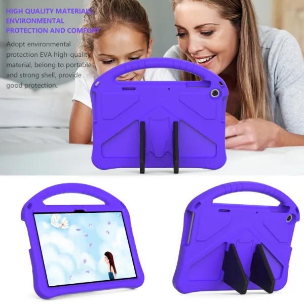 KIDDO Detský obal pre Lenovo Tab M10 3. generácia (TB328FU / TB328XU) fialový