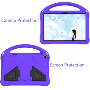 KIDDO Detský obal pre Lenovo Tab M10 3. generácia (TB328FU / TB328XU) fialový