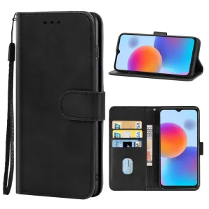 SMOOTH Peňaženkové puzdro pre ZTE Blade A72 (nevhodné pre verziu A7040) čierne
