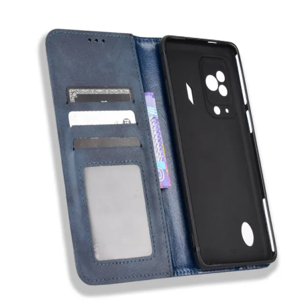 BUSINESS Peňaženkový kryt pre Xiaomi Black Shark 5 modrý