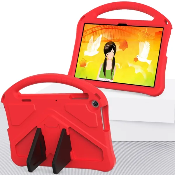 KIDDO Detský obal pre Lenovo Tab M10 3. generácia (TB328FU / TB328XU) červený