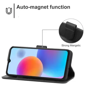 SMOOTH Peňaženkové puzdro pre ZTE Blade A72 (nevhodné pre verziu A7040) čierne