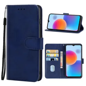 SMOOTH Peňaženkové puzdro pre ZTE Blade A72 (nevhodné pre verziu A7040) modré