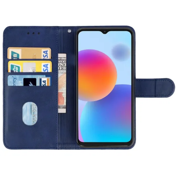 SMOOTH Peňaženkové puzdro pre ZTE Blade A72 (nevhodné pre verziu A7040) modré