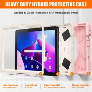 SOLID Odolný kryt pre Lenovo Tab M10 3. generácia (TB328FU / TB328XU) ružový