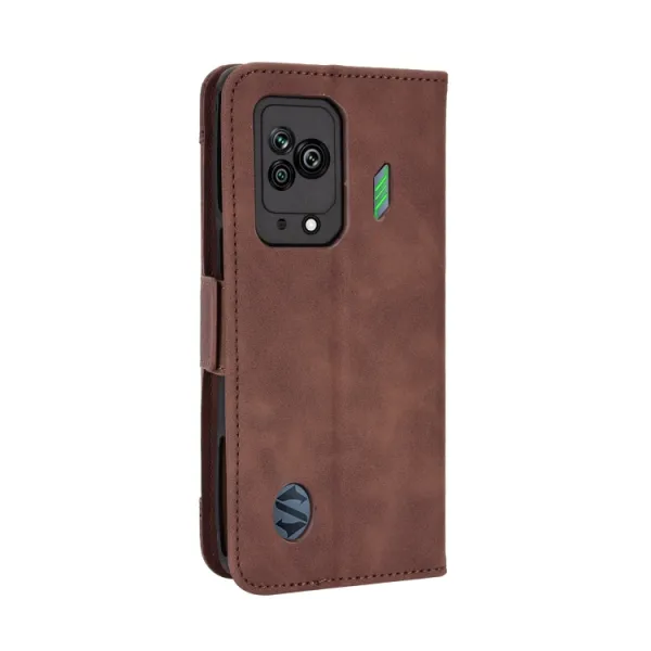 SLOT Peňaženkový obal pre Xiaomi Black Shark 5 hnedý