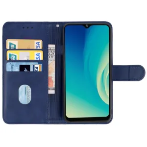 SMOOTH Peňaženkové puzdro pre ZTE Blade A52 modré