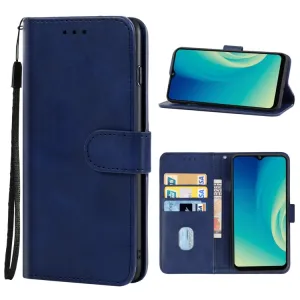 SMOOTH Peňaženkové puzdro pre ZTE Blade A52 modré
