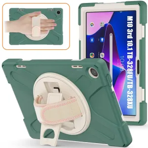 SOLID Odolný kryt pre Lenovo Tab M10 3. generácia (TB328FU / TB328XU) tmavozelený