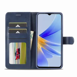 IMEEKE Peňaženkový obal pre Oppo A78 5G modrý