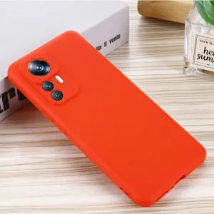 RUBBER Ochranný kryt pre Xiaomi 12T Pro červený