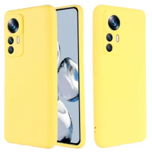 RUBBER Ochranný kryt pre Xiaomi 12T Pro žltý
