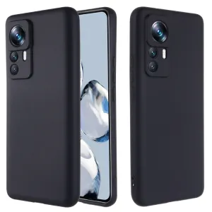 RUBBER Ochranný kryt pre Xiaomi 12T Pro čierny