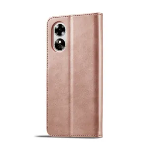 IMEEKE Peňaženkový kryt Oppo A17 ružový