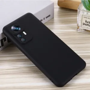 RUBBER Ochranný kryt pre Xiaomi 12T Pro čierny