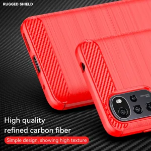 FLEXI TPU Kryt pre Motorola Moto E22s červený