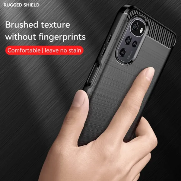 FLEXI TPU Kryt pre Motorola Moto E22s čierny