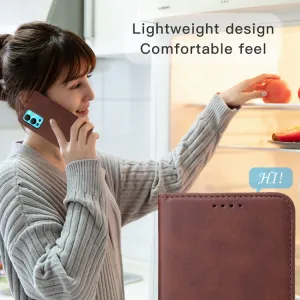 MAGNETIC Zaklápací kryt pre Infinix Hot 11 hnedý