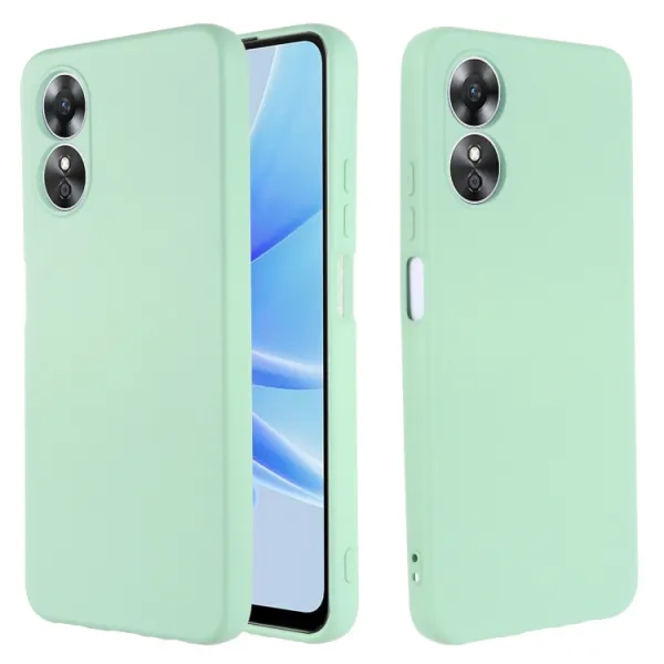 RUBBER Ochranný kryt pre Oppo A17 zelený