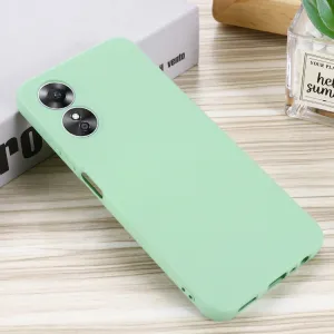 RUBBER Ochranný kryt pre Oppo A17 zelený
